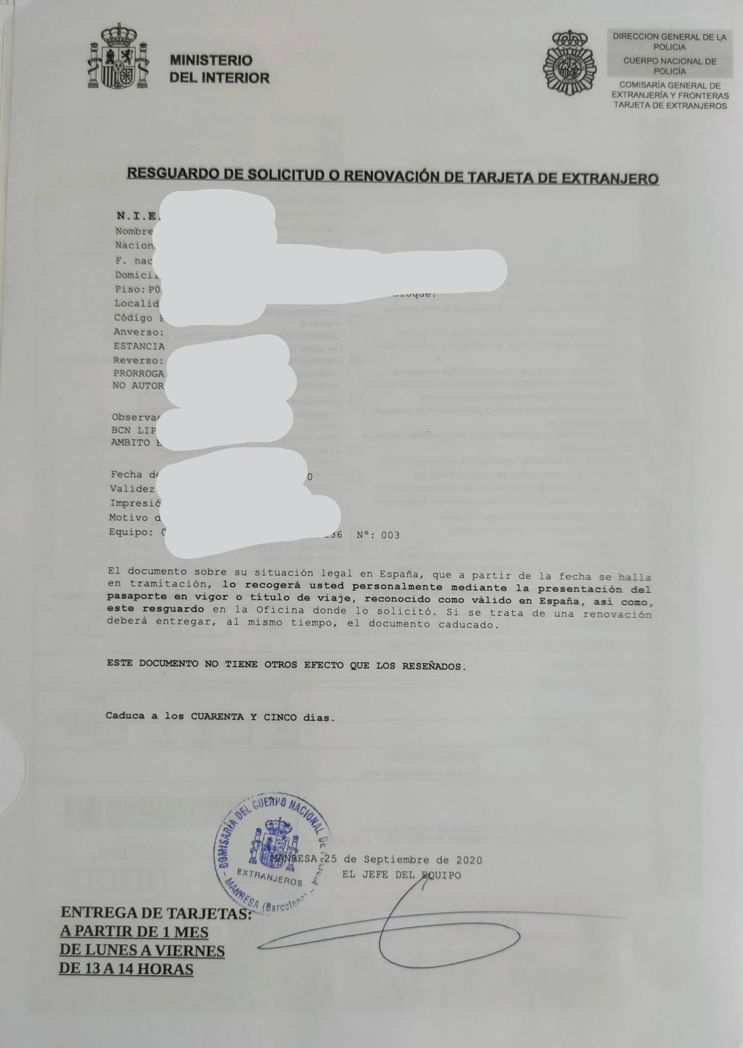 Cita Previa Huellas Nie Policia Nacional