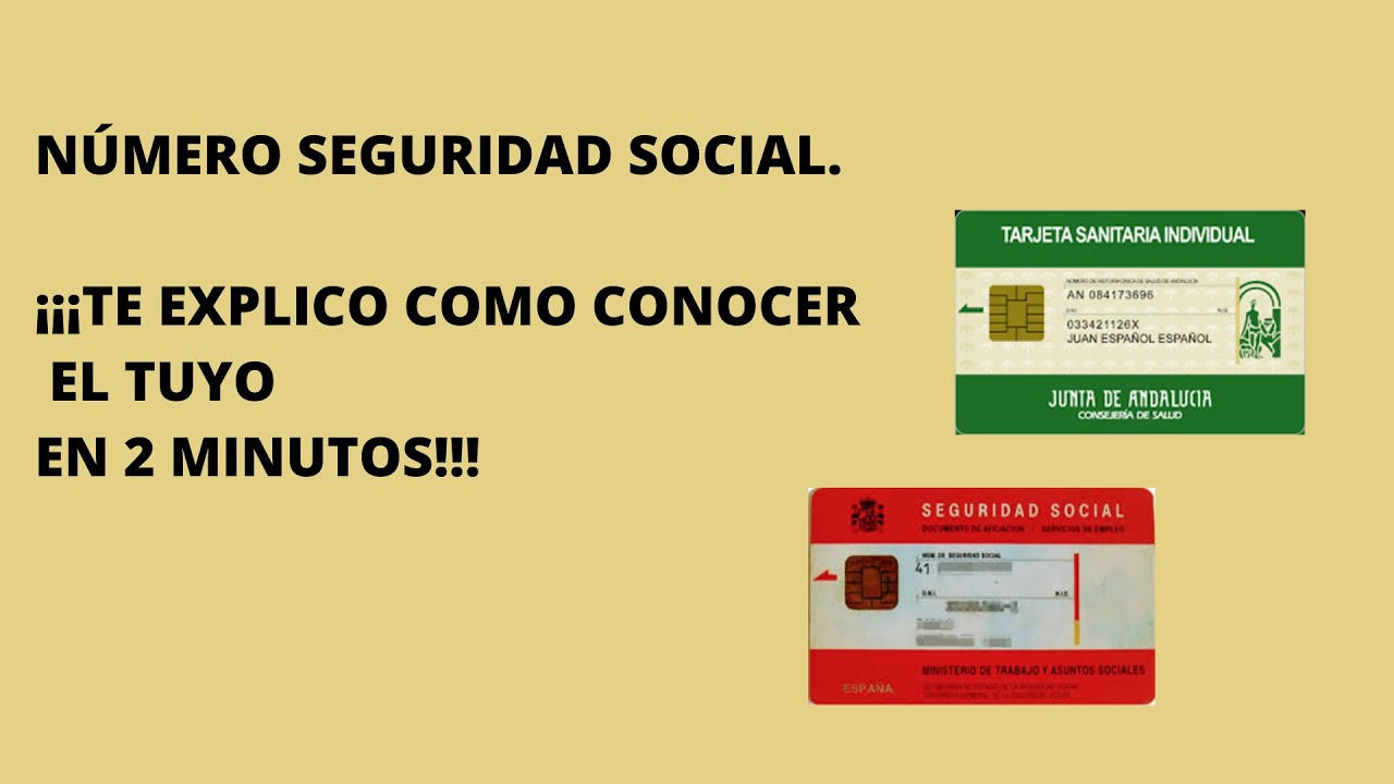 Cuál es el número de la Seguridad Social en la tarjeta sanitaria de Murcia