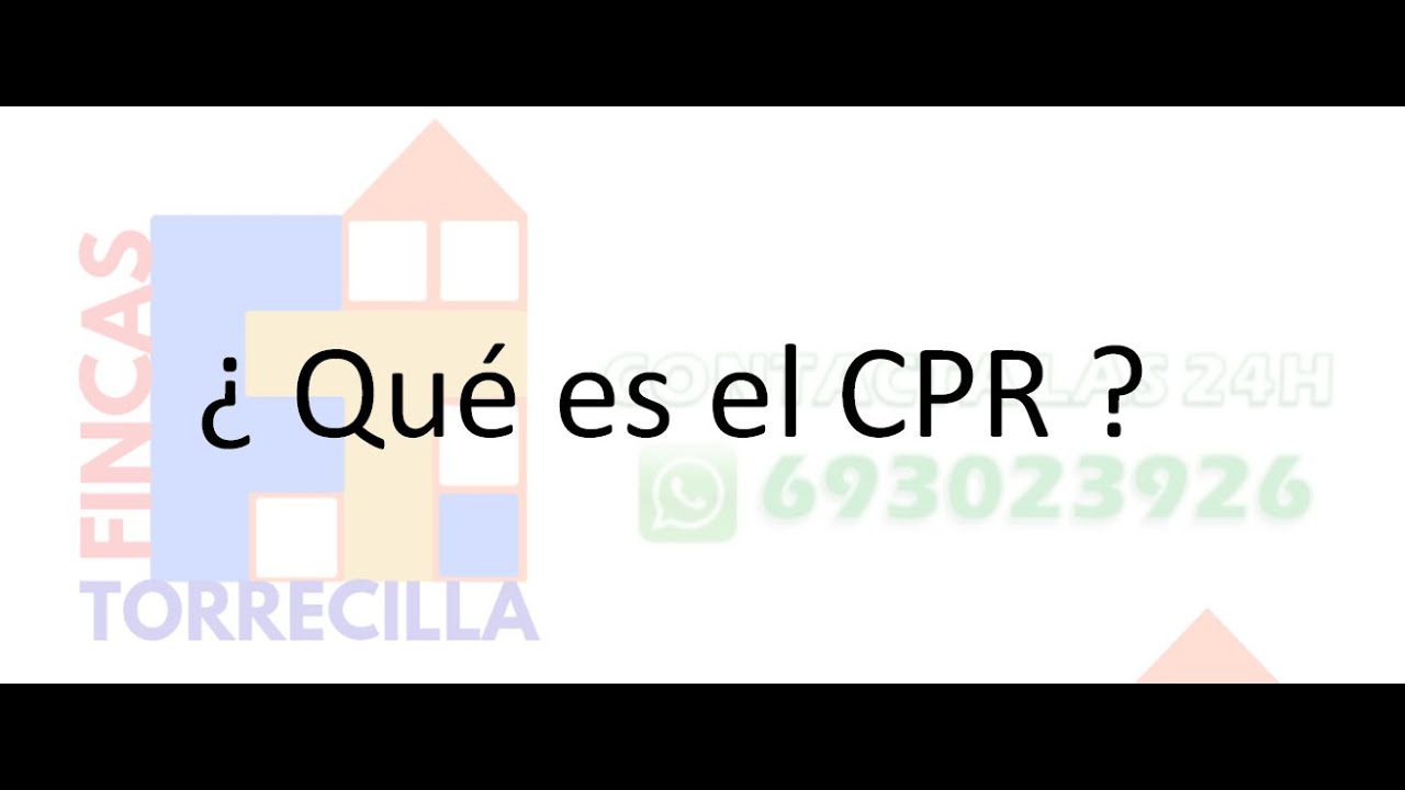 ¿Qué es el CPR para pagar una factura?
